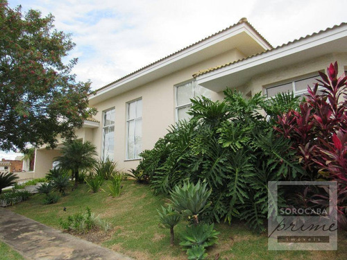 Imagem 1 de 30 de Ótima Oportunidade Casa Com 5 Dormitórios À Venda, 410 M² Por R$ 1.950.000 - Condomínio Ibiti Royal Park - Sorocaba/sp - Ca0062