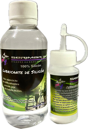 Lubricante Silicon Caminadora 125 Ml Envio Gratis