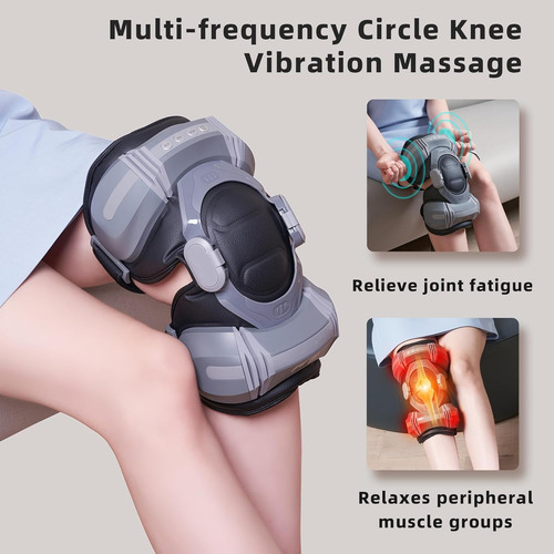 Masajeador De Rodilla De Calor Infrarrojo Y Vibracion