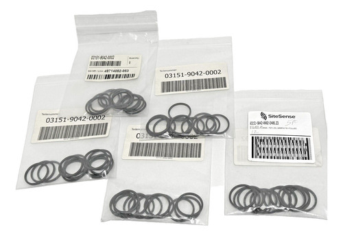 12 Each Rosemount 03151-9042-0002 Process Flange O-r Tth