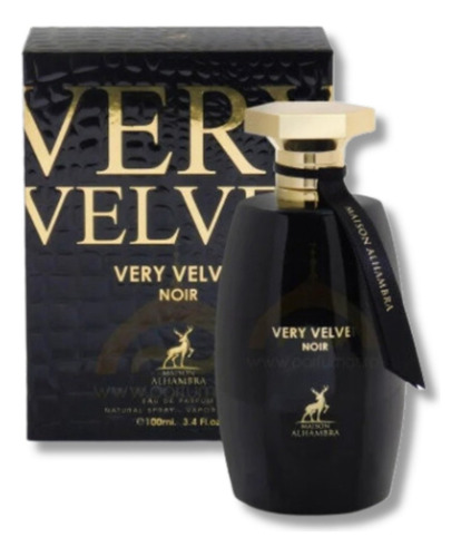 Very Velvet Noir Maison Alhambra Edp 100 Ml Para Mujer