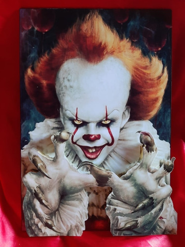 It Pennywise Cuadros 30 X 20 3d 6