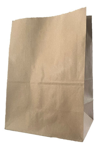 Bolsa Delivery Gde Kraft 30x18x41 Cm (50 Pzas) Kraft Liso Kraft