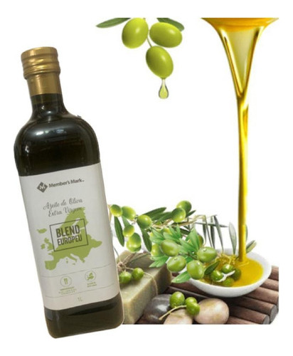 Azeite Europeu De Oliva Extra Virgem Blend 1 Litro Grande
