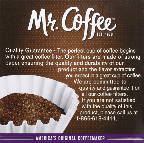 Filtros De Café Mr Coffee Para 812 Tazas, Paquete De 50 Unid