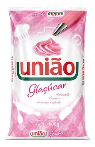 Açúcar Refinado Glaçúcar União 500g
