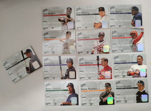 Cartas De Coleccion Baseball Grandes Ligas Studio Silver 