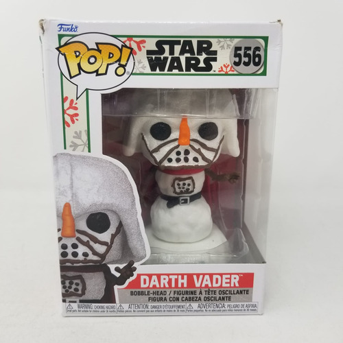 Funko Pop Star Wars Holiday Darth Vader Caja Con Detalles