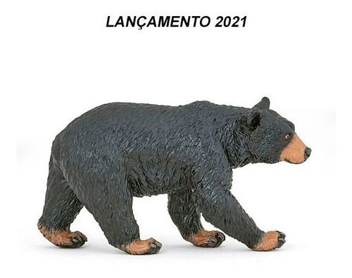 Figura Papo - Urso Negro Americano - 11cm Comprimento
