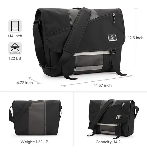 Bolso De Mensajero Oiwas Para Hombres, Bolsos Bandolera Para