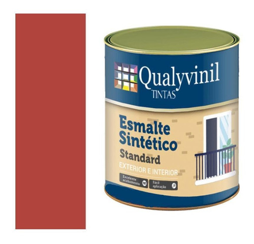 Esmalte Sintético Qualyvinil Ferro Madeira Brilhante 900ml