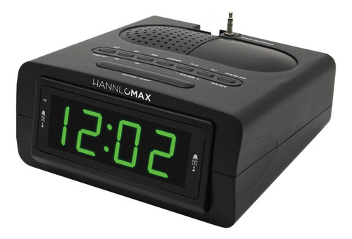 Hannlomax Hx 143cr Radio Despertador Pll Am/fm Pantalla Led