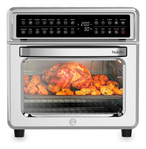 Horno Freidora De Aire Smart-cook 20l Touch Acero Masterchef