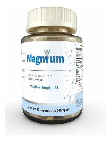 Shilajit Y Tongkat Ali Maximo Enfoque Y Energia 90u Magnium