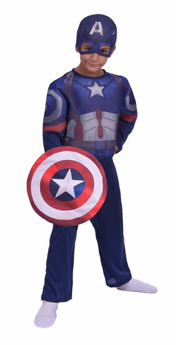 Disfraz Capitan America T1 C Accesorio Luminoso Bunny Toys