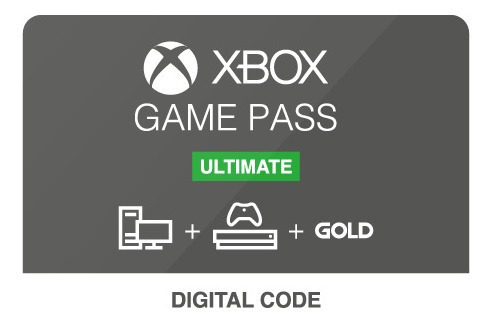 Imagen 1 de 1 de Pin Original Xbox Game Pass 1 Mes
