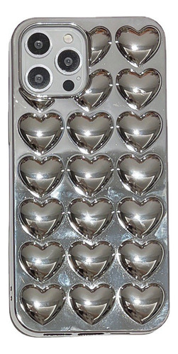 Bonita Funda De Amor Tridimensional Para Iphone15 Pro Max