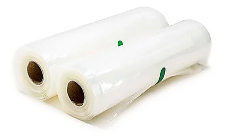 Imagen 2 de 7 de Rollos X2 Br2805 Bolsas Gofradas 28cmx5m Envasadora Al Vacío