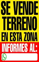 Comprar 10 Lonas Gallardete Pendon Para Poste Se Vende Terreno