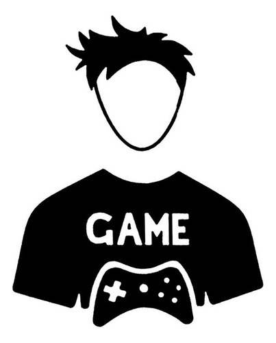 Vinilo Decorativo Playera Gamer