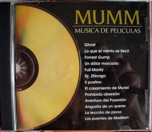 Mumm - Bandas De Sonido Varias - Cd Nacional 