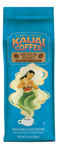 Bolsa De Caf&eacute; Kauai Coffee De Grano Oscuro Entero Y T