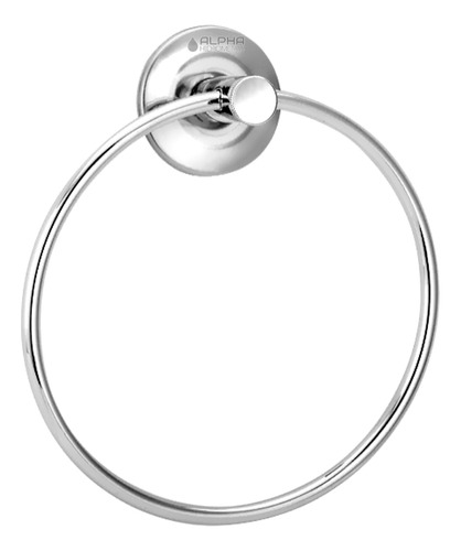 Suporte Toalheiro Banheiro Porta Toalha Argola Rosto Inox