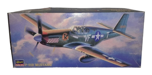 Avion P-51b Mustang Kit Hasegawa Escala 1/72