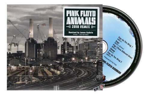 Pink Floyd Animals 2018 Remix Digipack Disco Cd
