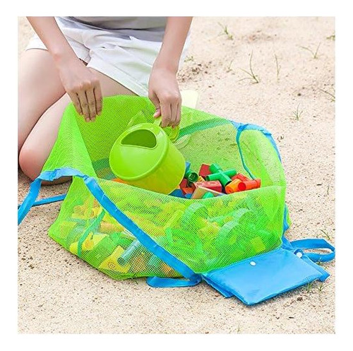 Bolsa De Playa De Malla Grande De Xplanet, Playa Necesarias