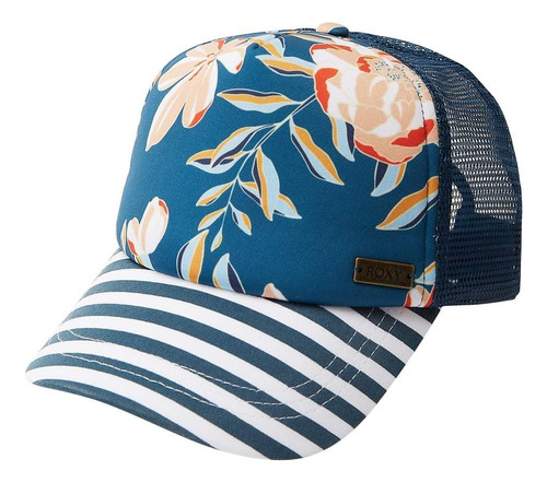 Roxy Water Come Down Trucket Hat Para Mujer, Ink Blue Day St