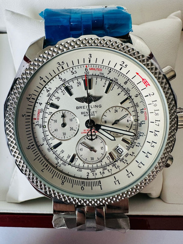 Reloj Pulsera Breitling Blanco/plata Plata Plata Blanco (Usado)