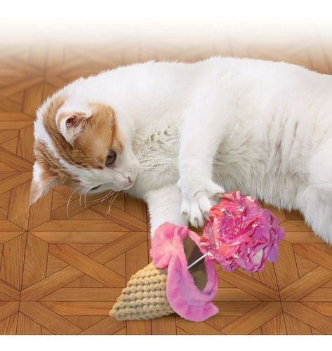 Kong Helado Crackles Con Aroma Catnip Crcl48