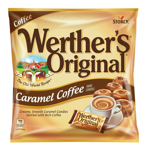 Dulce Werther's Original Caramel Coffee 156g Americano