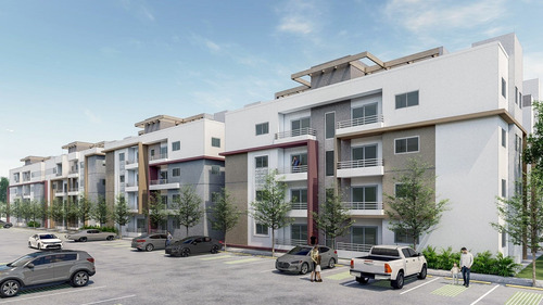 Imagen 1 de 14 de Hermoso Proyecto De Apartamentos En La Jacobo Majluta