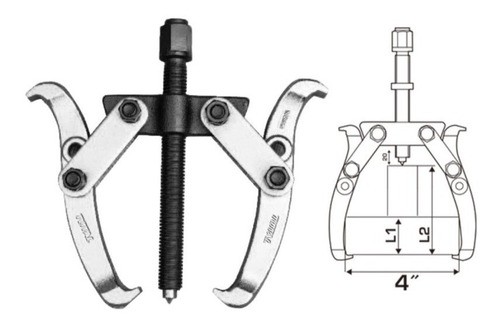 Extractor De Rodamiento Total Tools Thtgp246