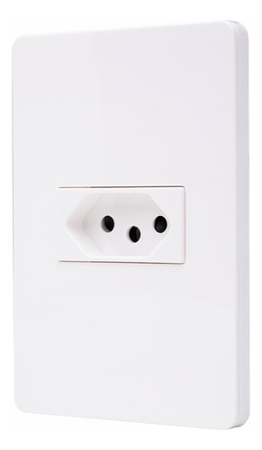 Conjunto Tomada Horizontal 20a 127v Com Placa 4x2 - Abb