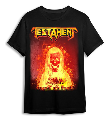 Polera Testament - Trial By Fire - Holy Shirt