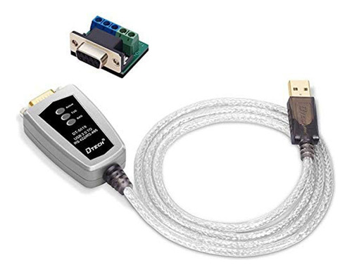 Cable Adaptador De Puerto Serie Usb A Rs422 Rs485 Con Chip