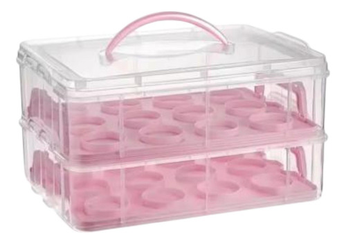 Soporte De Cupcake Portador De Cupcakes, Reutilizable,