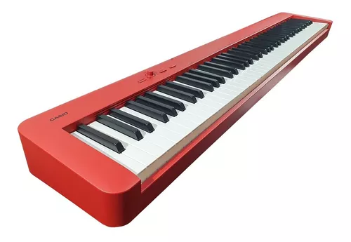 Piano Digital Casio Cdp-S160 Vermelho Kit Completo - Super Sonora