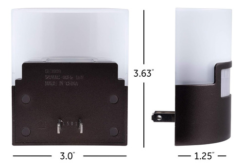 Luz Nocturna Con Sensor De Movimiento Ge Led, Enchufable ...