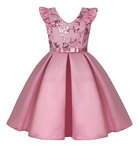 Vestido De Fiesta Elegante Bebé Niña Princesa Boda 2-10 Años