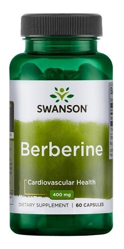 Berberina Swanson 400mg/60 Caps.- Mejora El Colesterol