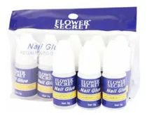Comprar Kit 5 Pegamentos Para Uñas Postizas O Tips (3grs Cada Una)