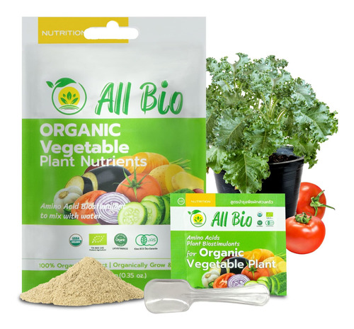 All Bio Alimento Orgánico Para Plantas Vegetales Y Comestibl