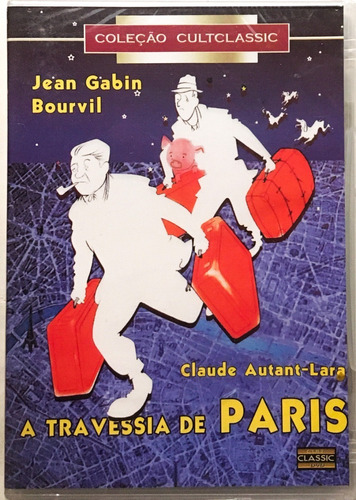 Dvd A Travessia De Paris - Jean Gabin - Original Lacrado