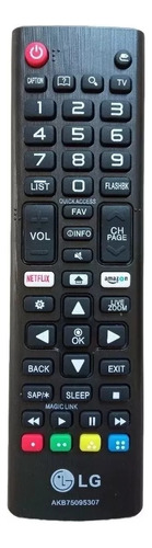 Control Remoto LG Smart Tv Akb75095307 Nuevo Original 