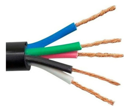 Cabo Flexível Pp Extensão 5x2,5mm Rolo Com 50 Metros