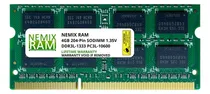 Comprar Memoria 1x4gb Ddr3-1333mhz Pc3-10600 2rx8 Sodimm 